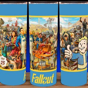 Fallout 25th Anniversary Mural Cup Mug Tumbler 20oz